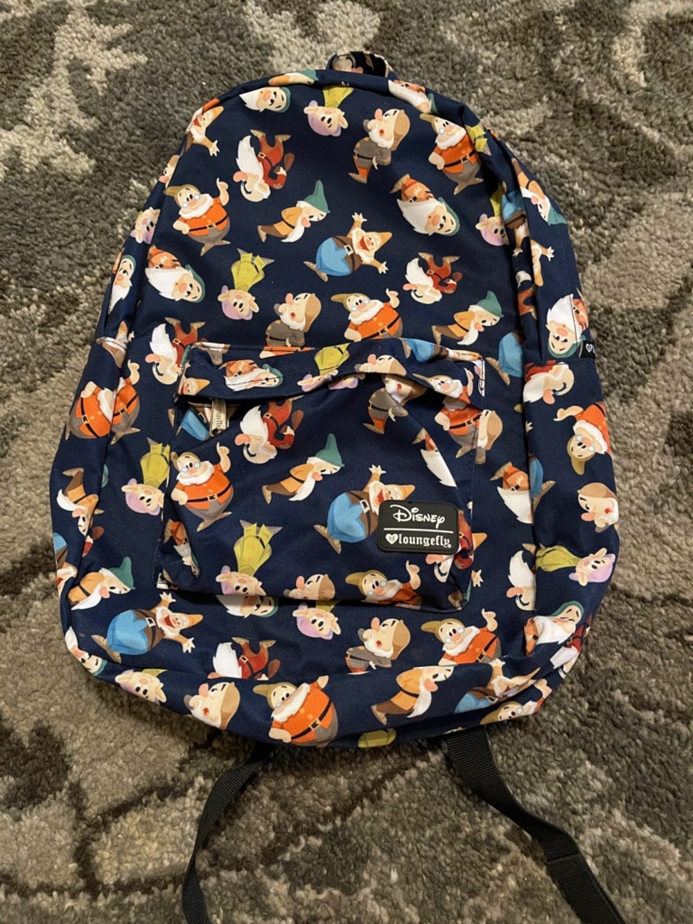 Loungefly Disney Snow White and the Seven Dwarfs print backpack